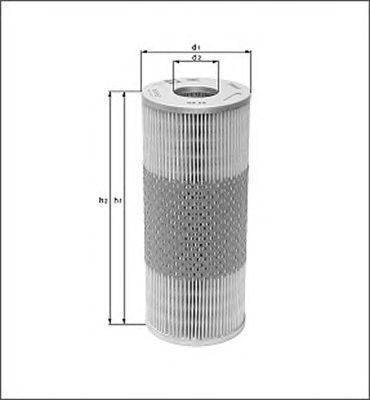 MAGNETI MARELLI 154020100640 -  Масляный фильтр